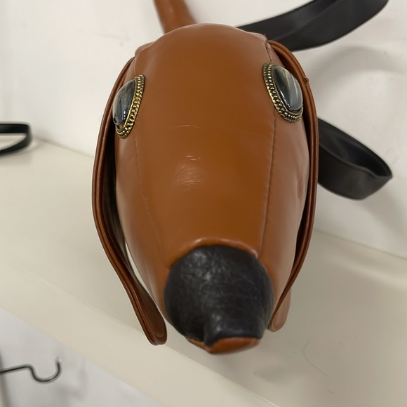 Dachshund handbag brown - Picture 4 of 7